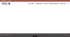 Desktop Screenshot of ceaj.es